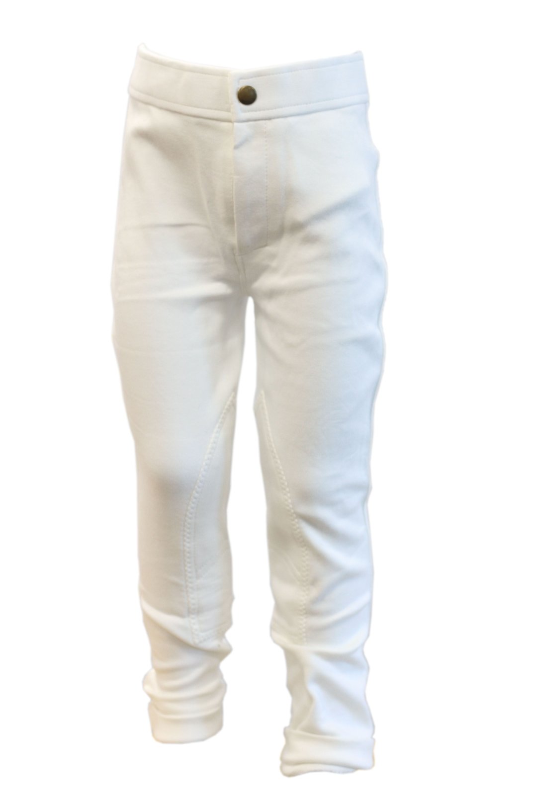 Mackey Equisential Children's Cotton Jodhpurs #colour_white