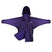 EQUIDRY Women's Shortie Mesh Lining Mac #colour_purple