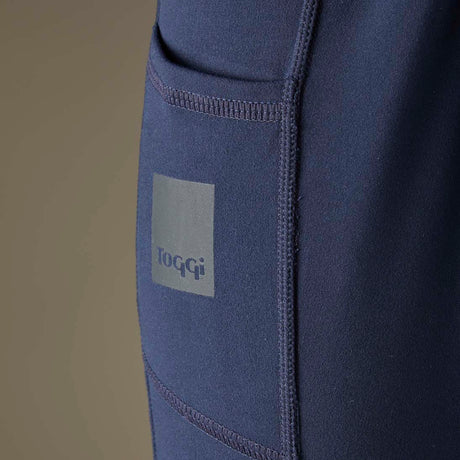 Toggi Define Children's Knitted Riding Tights #colour_navy