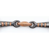 Shires Sweet Iron Three Ring Dutch Gag with Lozenge