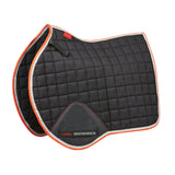 Weatherbeeta Therapy-Tec All Purpose Saddle Pad #colour_black-silver-red