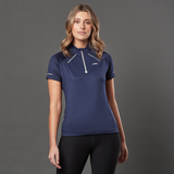 Weatherbeeta Victoria Premium Short Sleeve Top #colour_navy