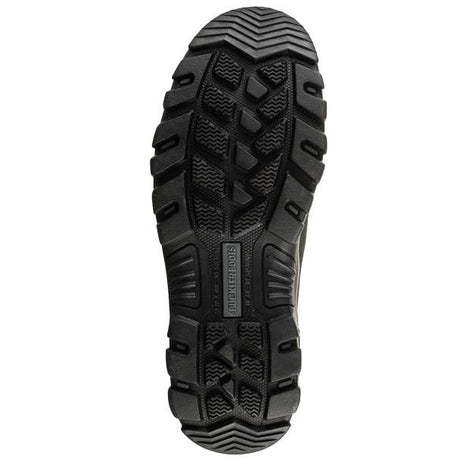 Buckbootz BSH009 Safety Lace Boot #colour_black
