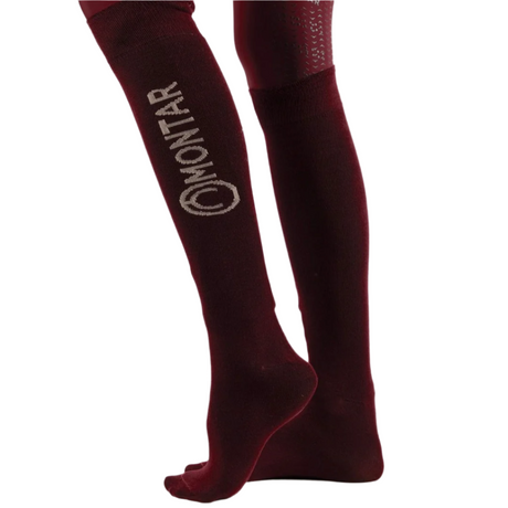 Montar Bamboo Socks With Logo #colour_plum