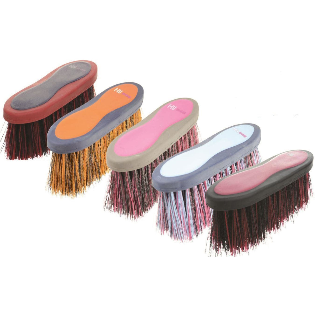 HySHINE Pro Groom Long Bristle Dandy Brush