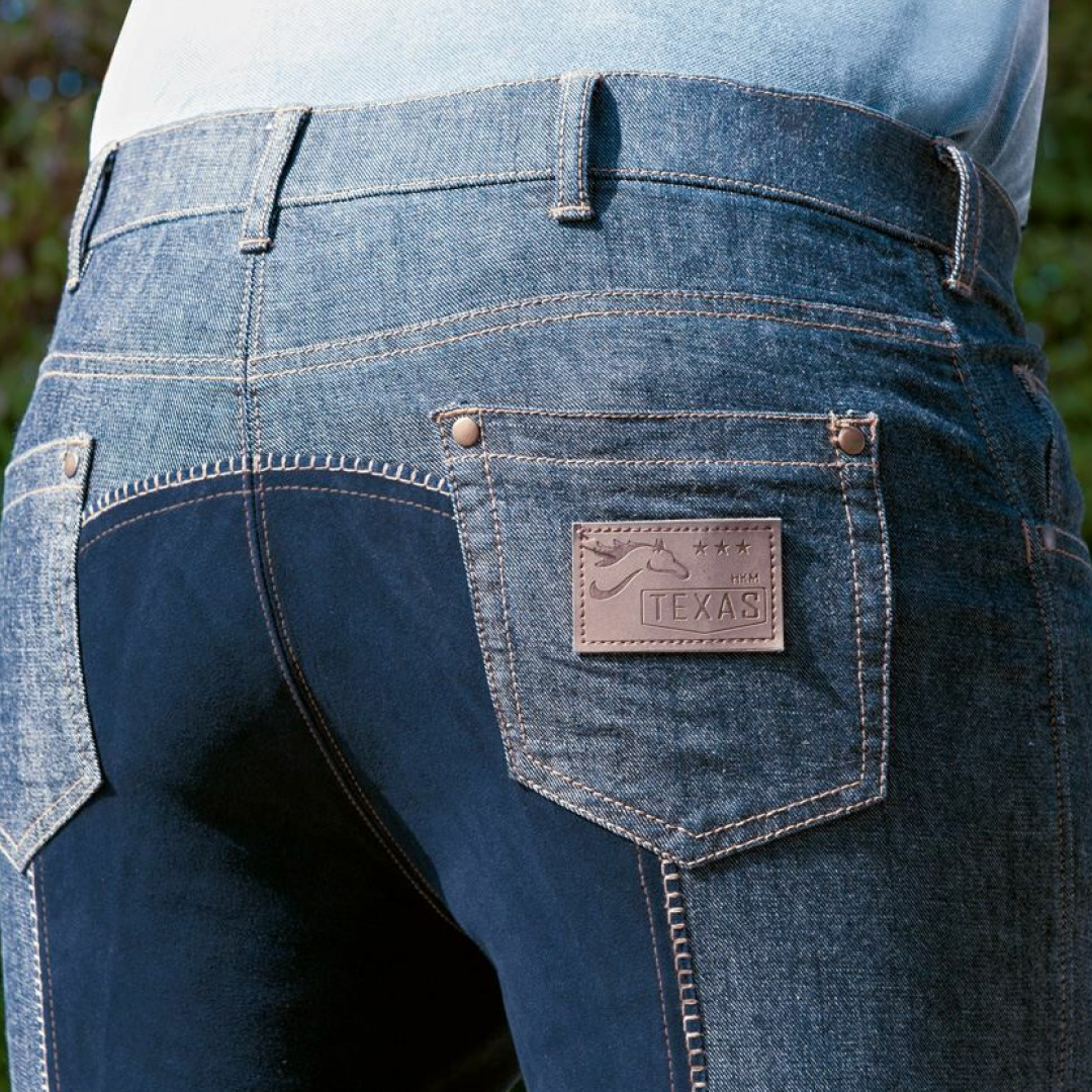 HKM Texas New Mens Full Seat Breeches