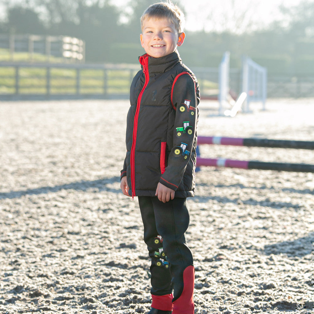 Little Knight Tractor Collection Padded Gilet