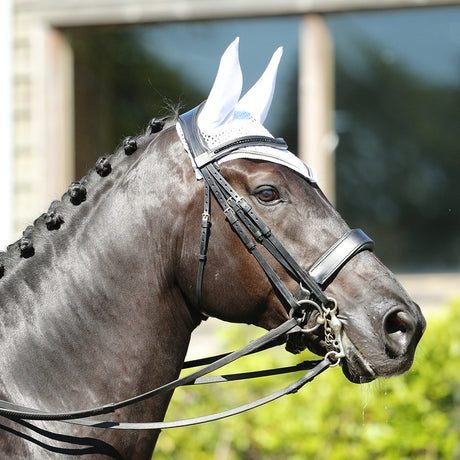 KM Elite Fly Veil #colour_white-black