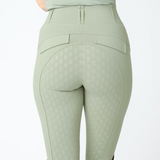 PS of Sweden Khaki Green Juliette Riding Tights #colour_khaki-green