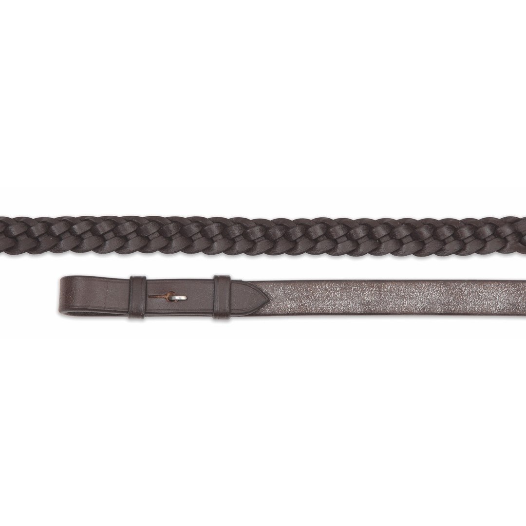 Shires Velociti GARA Plaited Leather Reins