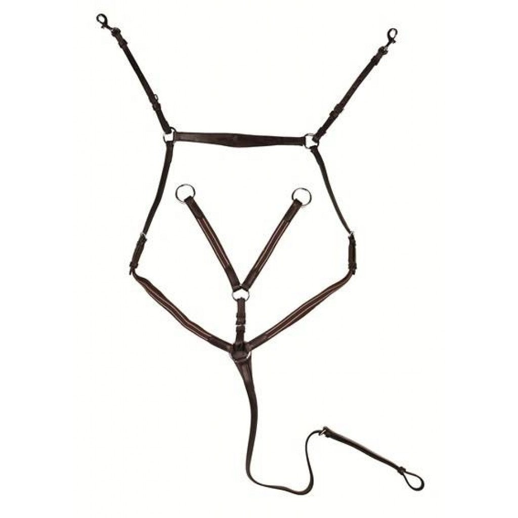 HKM Martingale/Breastplate With Silver Fittings