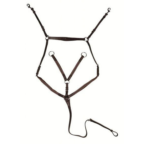 HKM Martingale/Breastplate With Silver Fittings