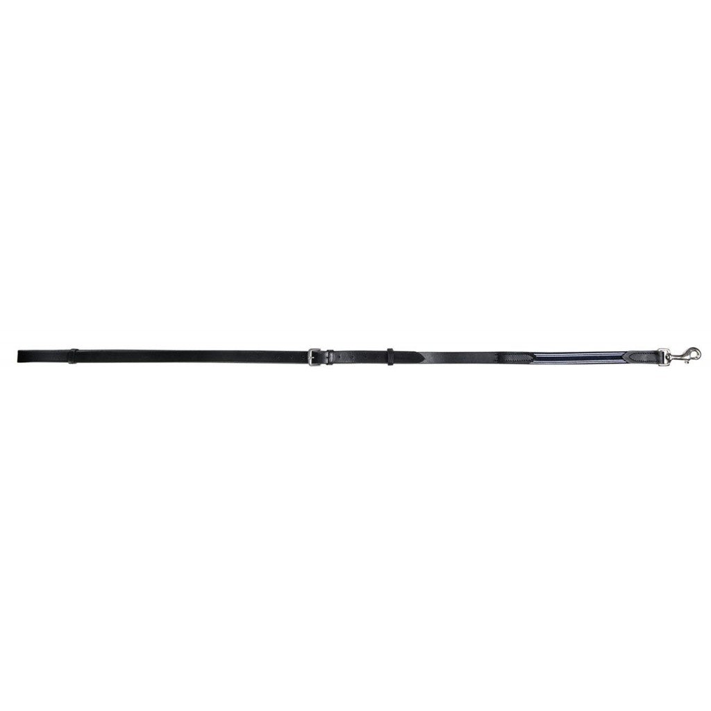 HKM Leather Side Reins With Elasticated Insert