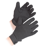 Shires Aubrion  Newbury Children's Gloves #colour_black