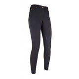 HKM LG Basic Silicone Knee Patch Riding Breeches