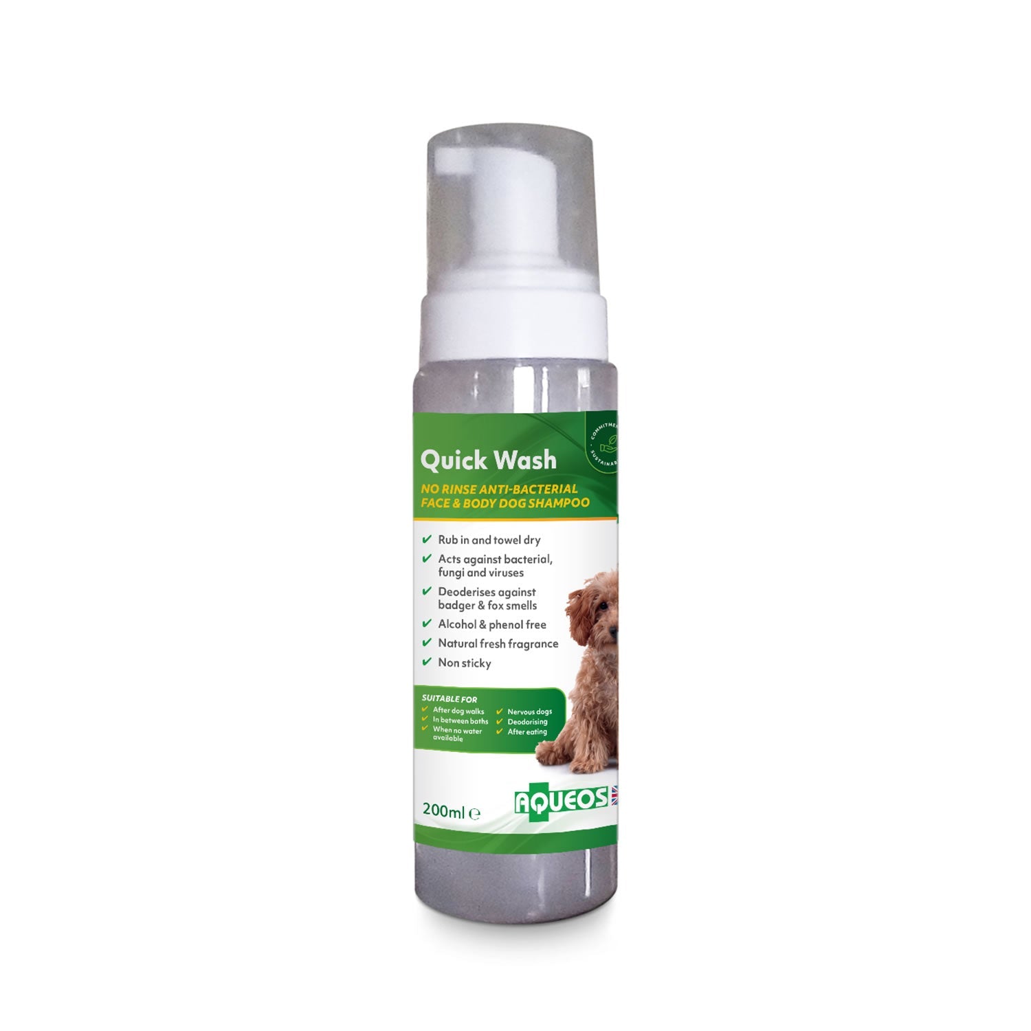 Aqueos Quick Wash #size_200ml
