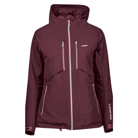 Weatherbeeta Tania Technical Waterproof Jacket #colour_burgundy