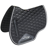 Shires Performance Euro Cut Luxe Saddlecloth #colour_black