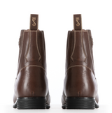 Tredstep Ireland Donatello Front Zip Paddock Boots #colour_brown