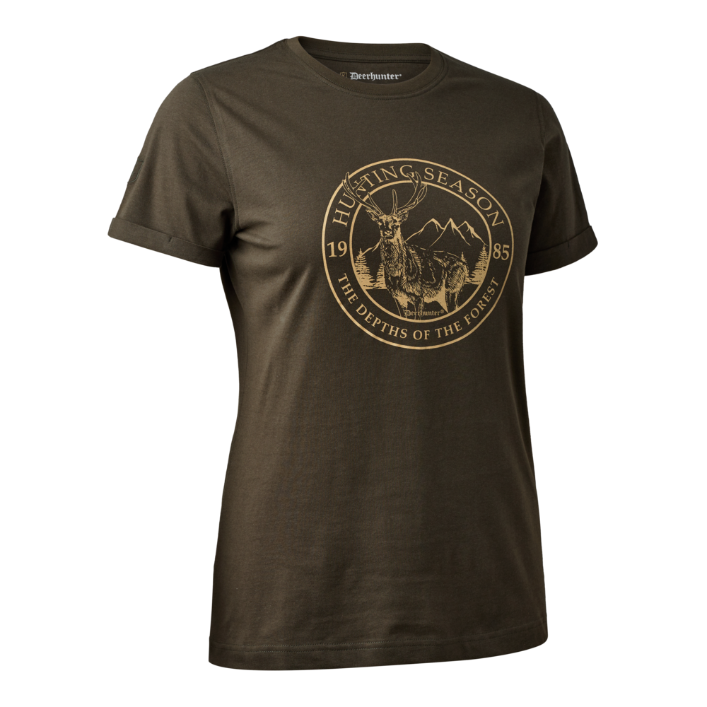 Deerhunter Ella Ladies T-shirt #colour_adventure-green
