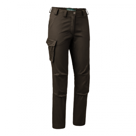 Deerhunter Lady Traveler Trousers #colour_chestnut-brown