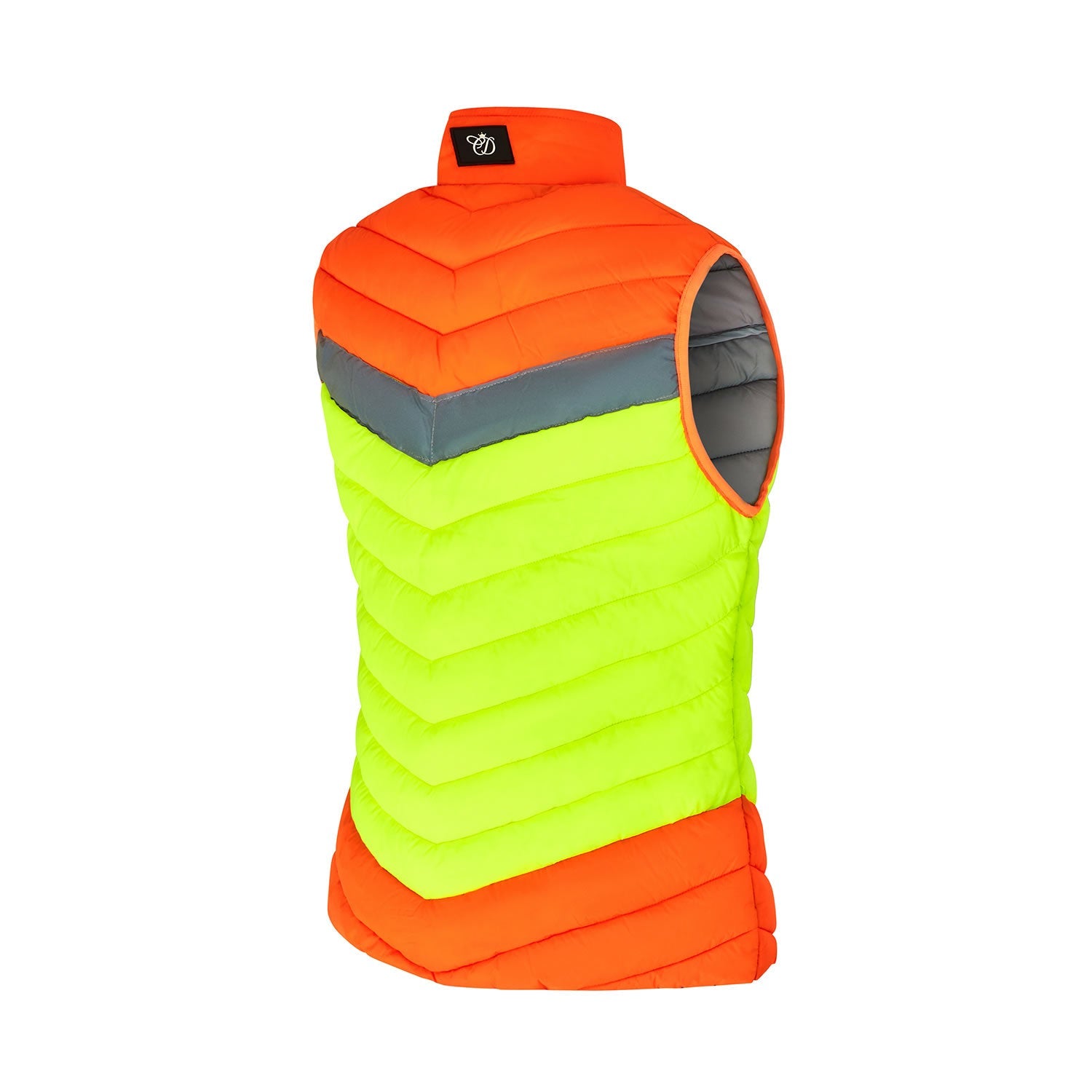 Equisafety Hi-Vis Riding Gilet #colour_yellow-orange