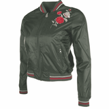 HKM Fleur Style Blouson #colour_olive-green