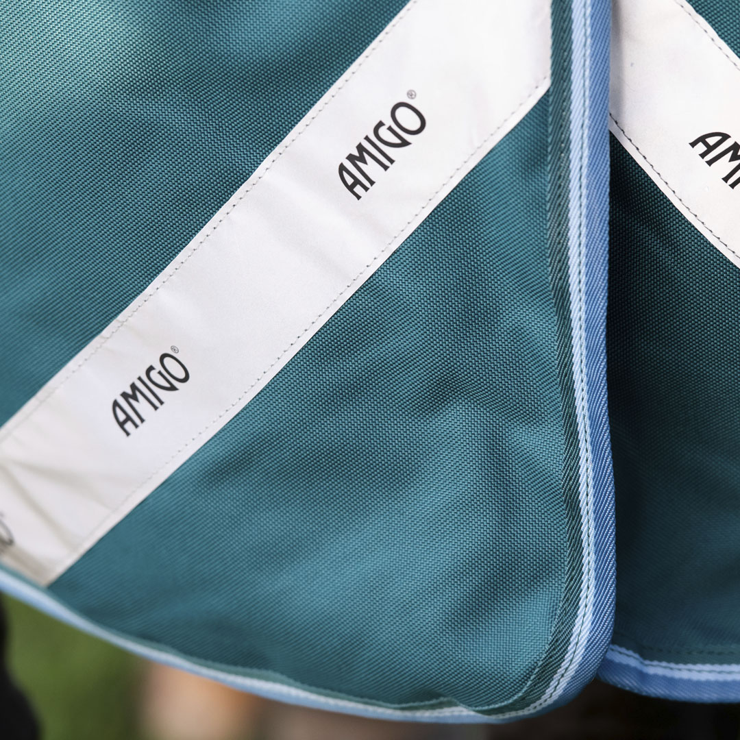 Horseware Ireland Amigo Bravo 12 Plus 400g Heavy Turnout Rug #colour_storm-green-turquoise-aqua