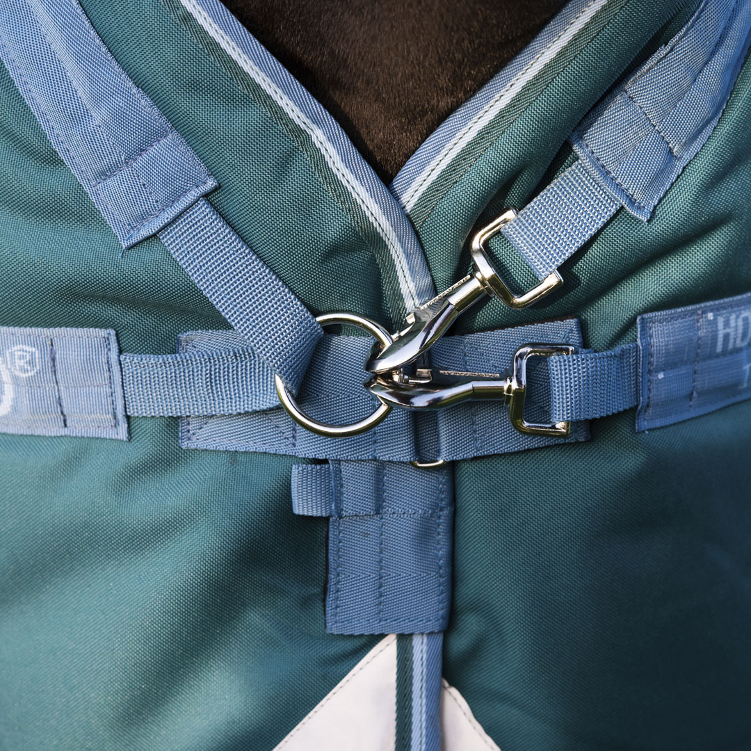 Horseware Ireland Amigo Bravo 12 Plus 400g Heavy Turnout Rug #colour_storm-green-turquoise-aqua