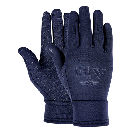 HV Polo Winter Riding Gloves #colour_navy