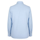 Hoggs of Fife Bonnie II Ladies Cotton Shirt #colour_light-blue-stripe