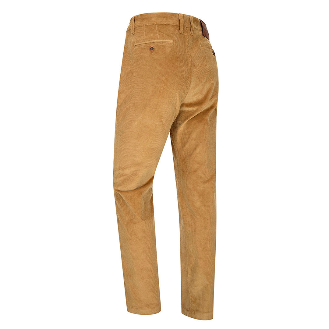 Hoggs of Fife Cairnie Men's Comfort Stretch Cord Trousers #colour_harvest