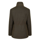 Hoggs of Fife Caledonia Ladies Waxed Jacket #colour_antique-olive