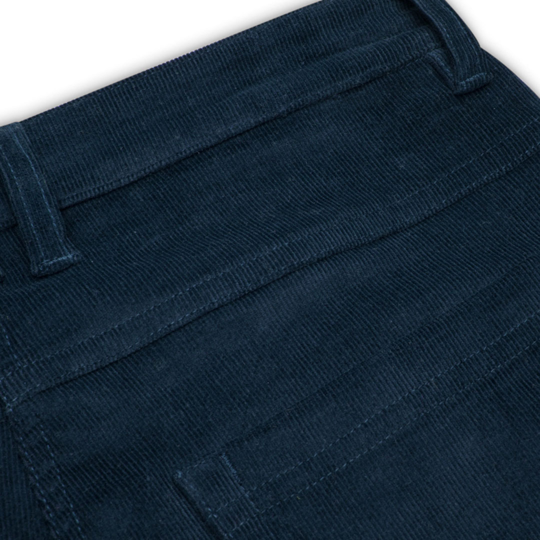 Hoggs of Fife Ceres Ladies Stretch Cord Jeans #colour_midnight-navy