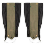 Hoggs of Fife Field & Trek Waterproof Gaiters #colour_green-black