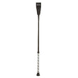 HySchool Spiral Sure Grip Handle Riding Whip #colour_black