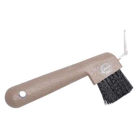 Imperial Riding Hoof Pick With Brush #colour_cappuccino