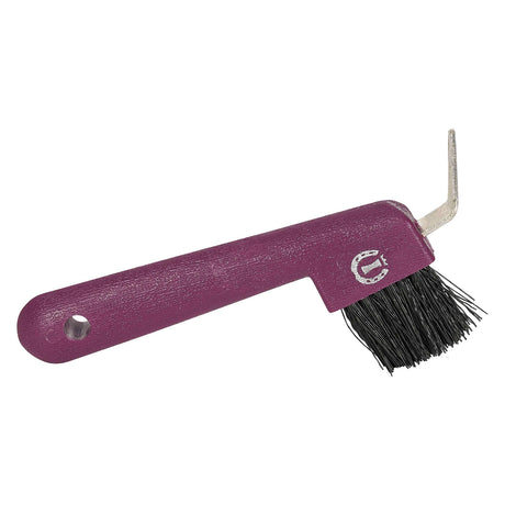 Imperial Riding Hoof Pick With Brush #colour_dark-flower