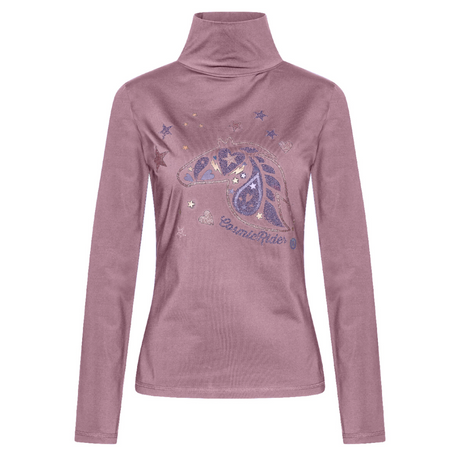 Imperial Riding Glory Kids Turtleneck #colour_bloom-pink