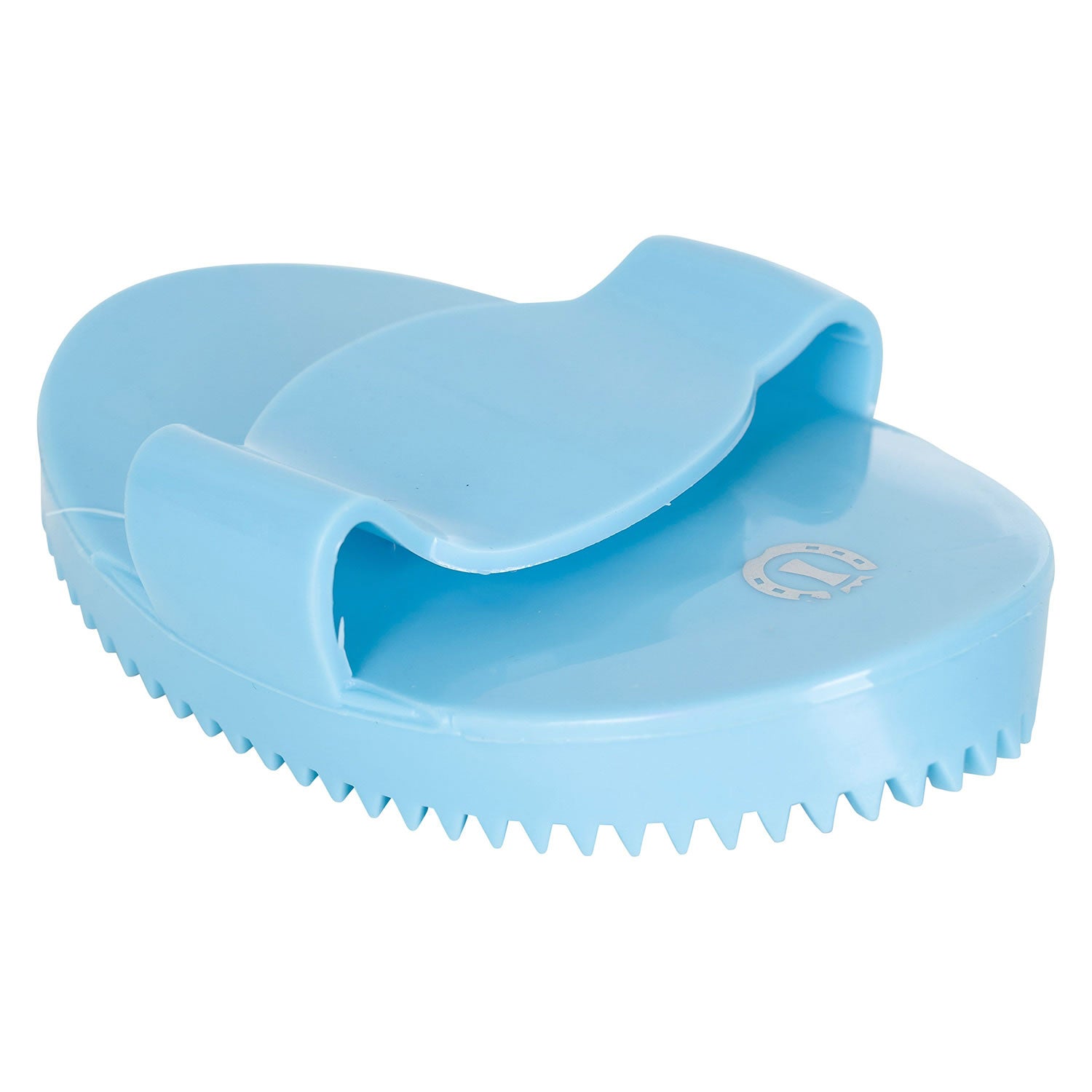 Imperial Riding Soft Curry Comb #colour_blue-breeze