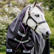Horseware Ireland Rambo Supreme Hood 0g #colour_navy-burgundy-dusty-blue-navy