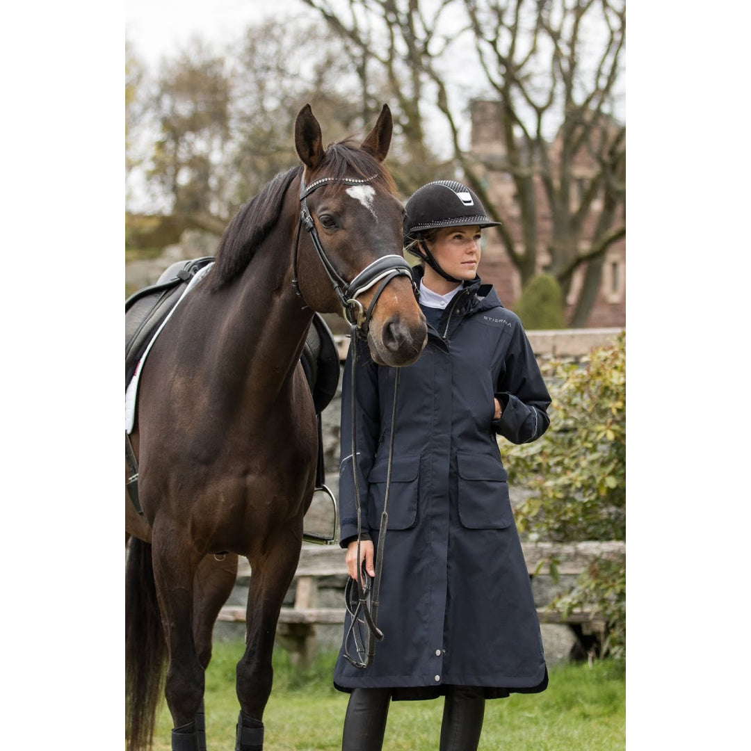 Stierna Navy Nova Rain Coat #colour_navy