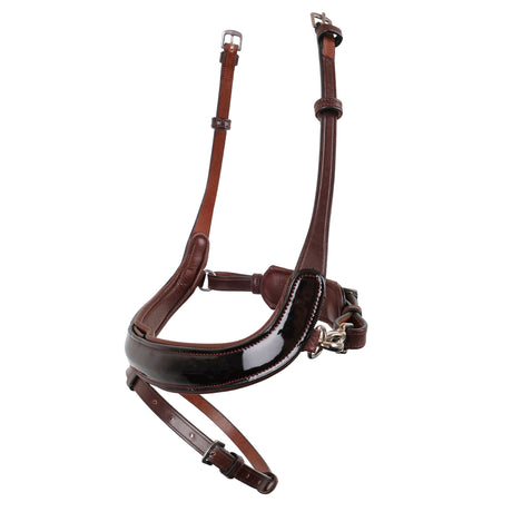 Montar Bretagne Patent Leather Flash Noseband