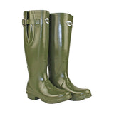 Rockfish Women's Tall Adjustable Gloss Wellington