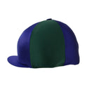 HyFASHION Two Tone Hat Cover - Navy/Bottle Green - One Size