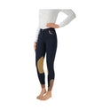 HyPERFORMANCE Malvern Ladies Breeches - Navy/Caramel Brown - 26