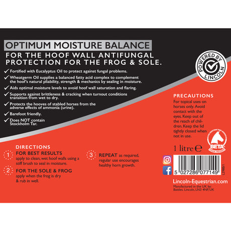 Lincoln Eucalyptus Hoof & Sole Dressing