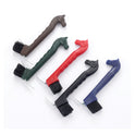 Lincoln Horse Head Hoof Pick with Brush - Green