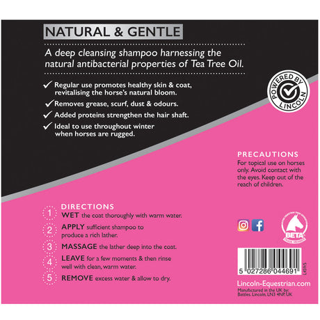 Lincoln Tea Tree Oil Shampoo