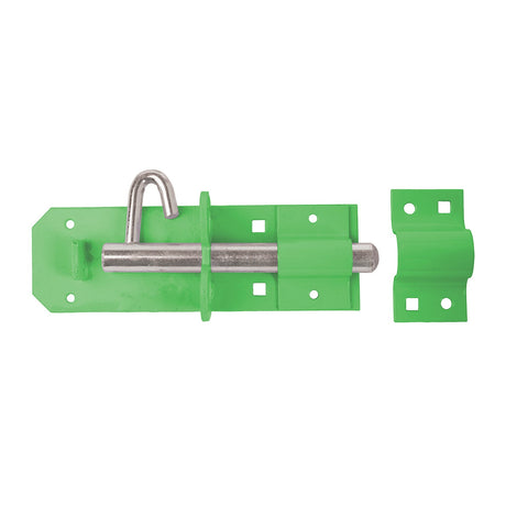 Perry Equestrian Heavy Brenton Padlock Bolts #colour_green
